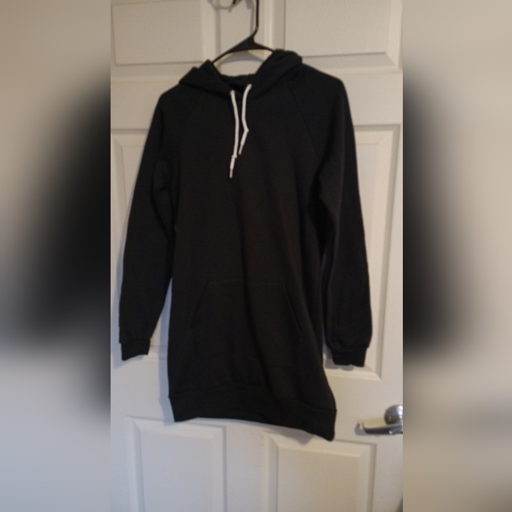 Black Hoodie Dress